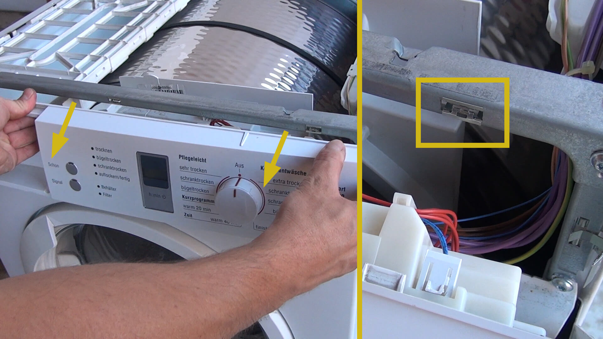 Bosch Wärmepumpentrockner Trocknet Nicht Mehr Richtig Bosch Trockner geht nicht an